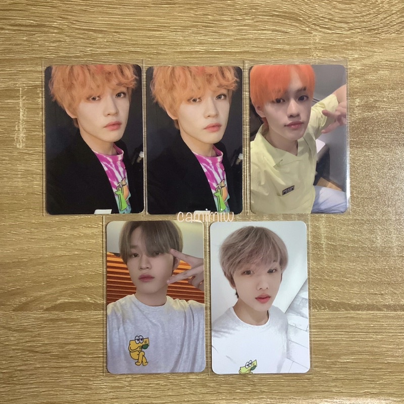 photocard pc chenle jisung renjun agent cafe hello future hot sauce we boom kihno