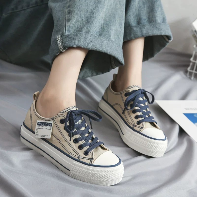 Simple Sepatu Canvas Wanita import Shoes [COD] 2357