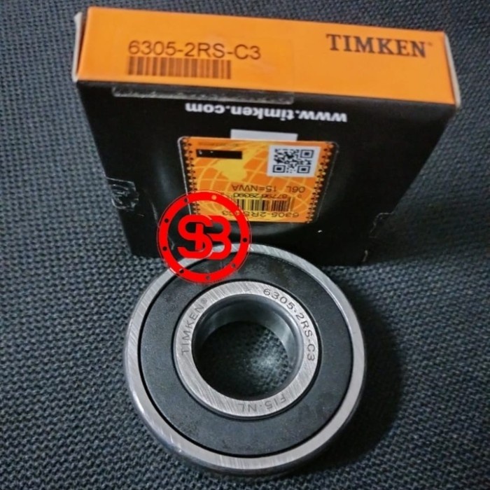 Bearing 6305 2RS / 6305 2RS C3 TIMKEN ORIGINAL