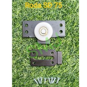 Roda Rel Pintu Sliding SD 75 bkn Huben Free Skrup