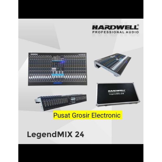 MIXER AUDIO HARDWELL 24 CHANNEL LEGENDMIX 24