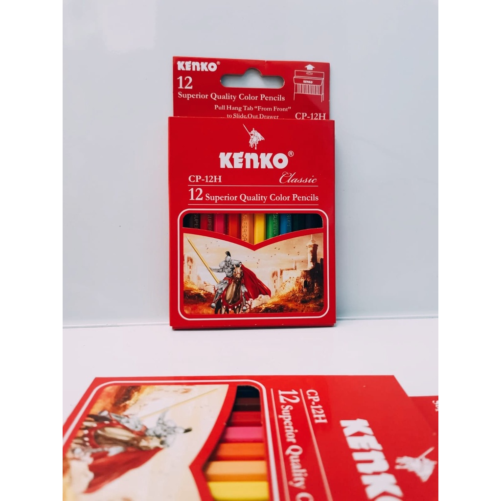 

PENSIL WARNA KENKO PENDEK ISI 12 PCS