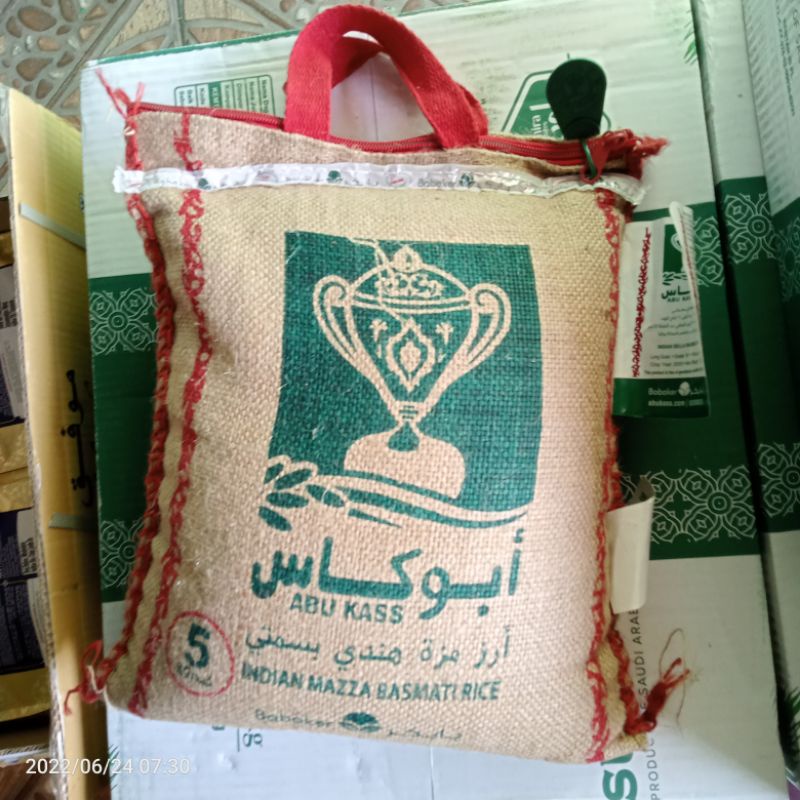 beras basmati 5 kg abu kas