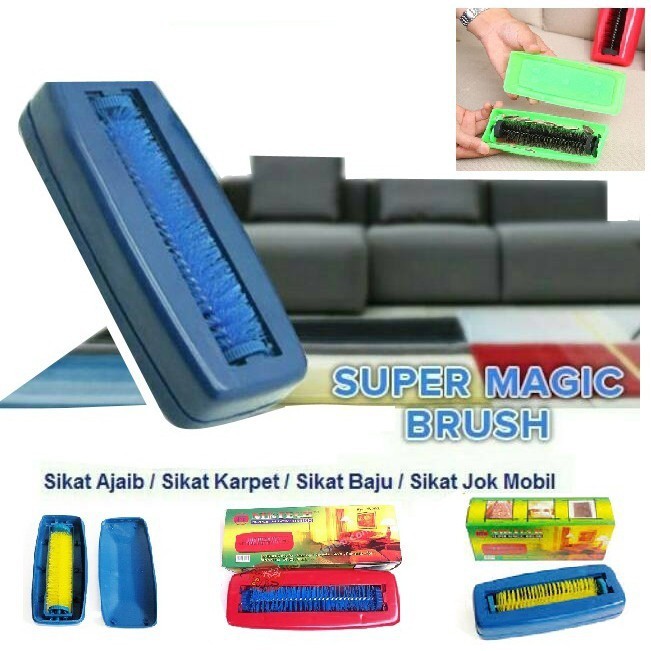 MWN Sikat Karpet /Super Magic Brush / sikat ajaib Untuk Bersihkan Karpet