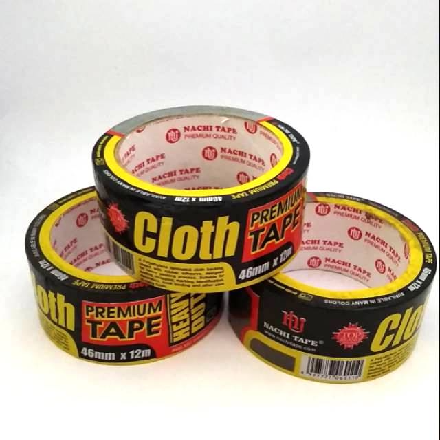 LAKBAN KAIN HITAM NACHI TAPE 2 inch