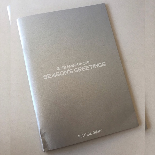 WANNA ONE SEASON GREETING PICTURE DIARY