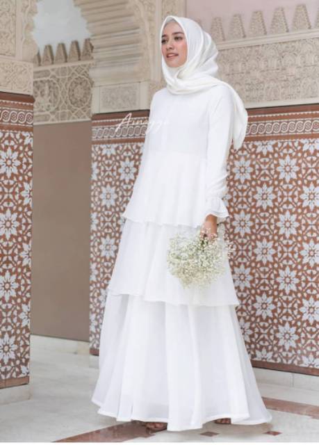 Seruni dress Ainayya gamis Seruni original Ainayya gamis lebaran
