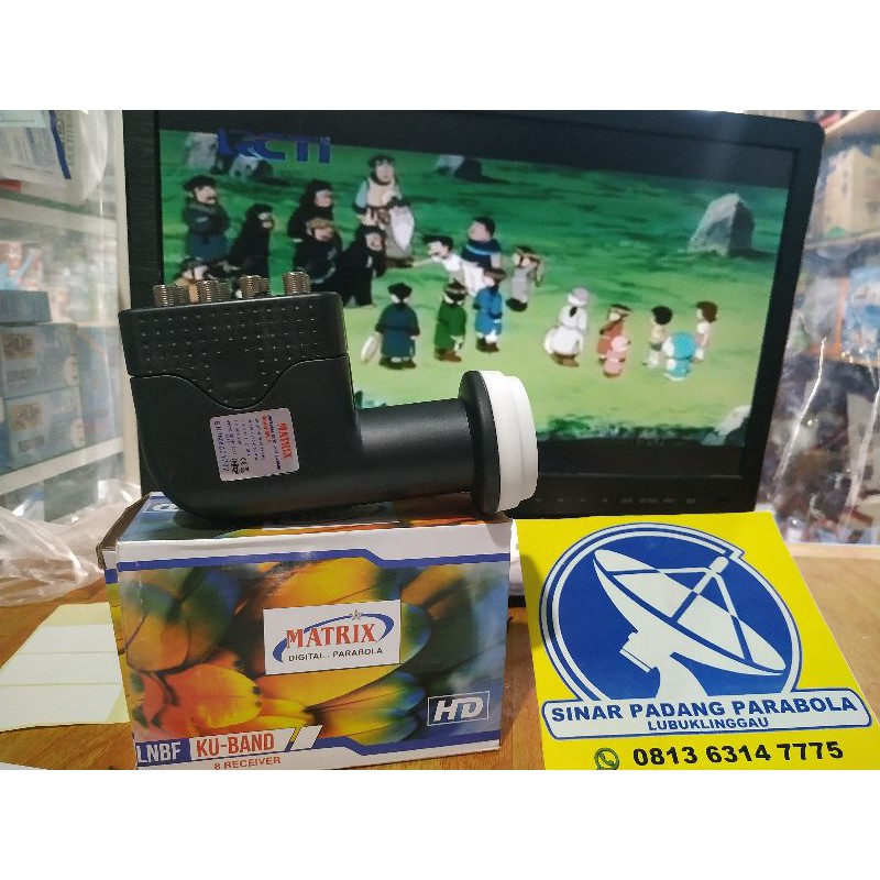 LNB MATRIX KU BAND MK II 8 OUT ( untuk 8 receiver)