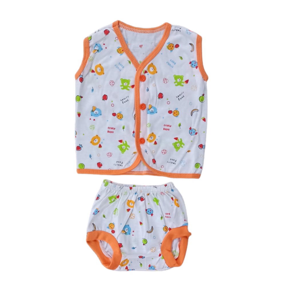 SNI UNISEX Setelan Kutung Bayi Halus Baju Baby Baru Lahir Perlengkapan Bayi Newborn Pakaian Mungil