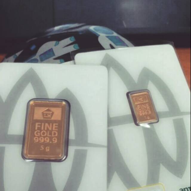 Logam Mulia Emas Antam 5 gram | Emas Antam 5 gr | LM Emas Batang 5 gr