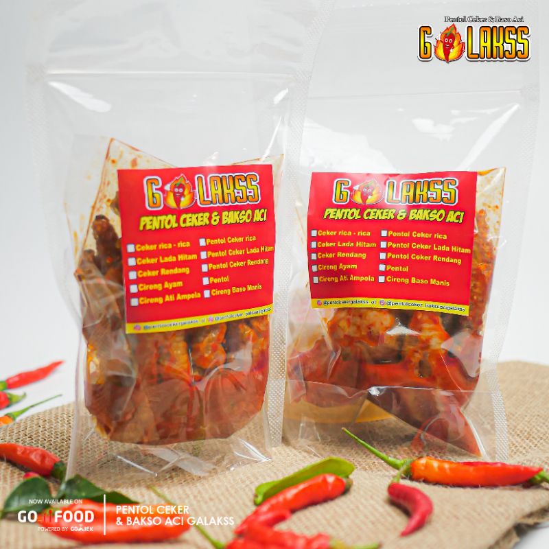 

Pentol Ceker Keriting, Ceker Galakss