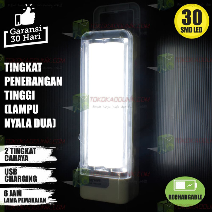 Lampu Emergency Sql L3001 30s Md Tahan 6 Jam Shopee Indonesia
