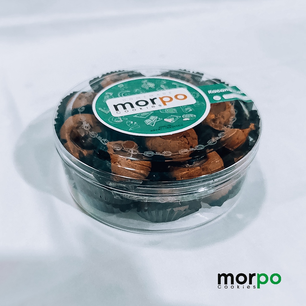 

Coklat Kacang Kue Kering Lebaran Morpo Cookies - Reguler 500gr