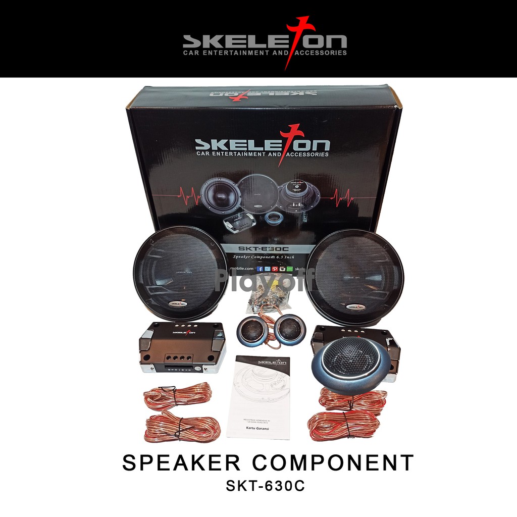 Skeleton Speaker Split 6.5 Inch SKT 630