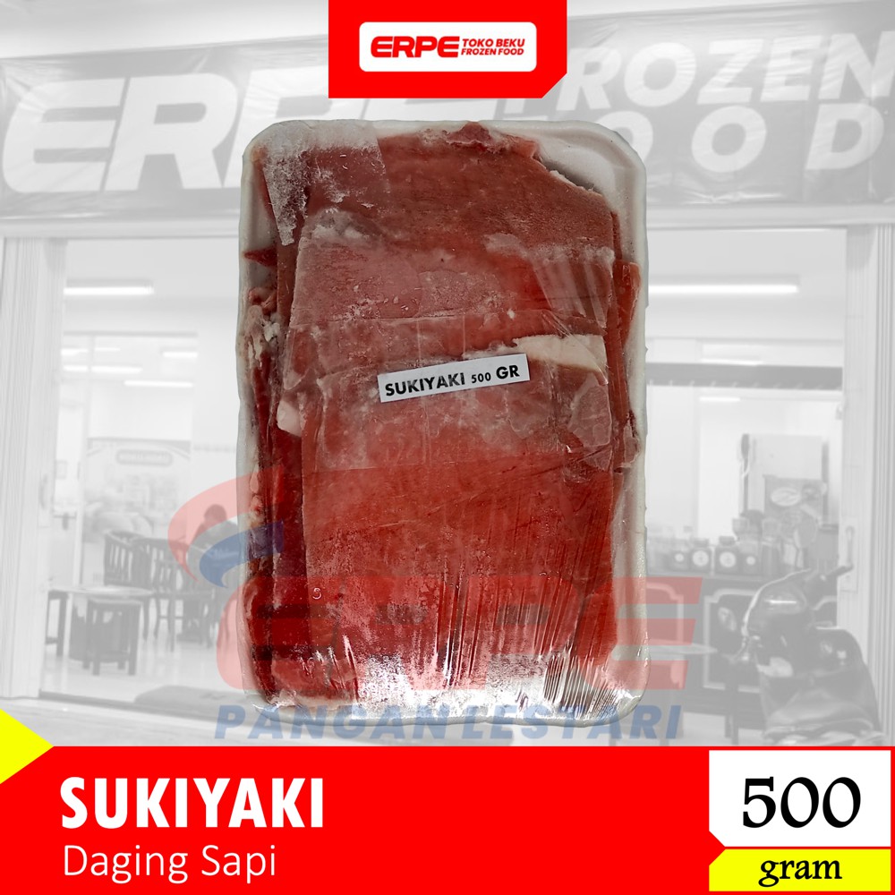 

DAGING SAPI SLICE SUKIYAKI 500 GR