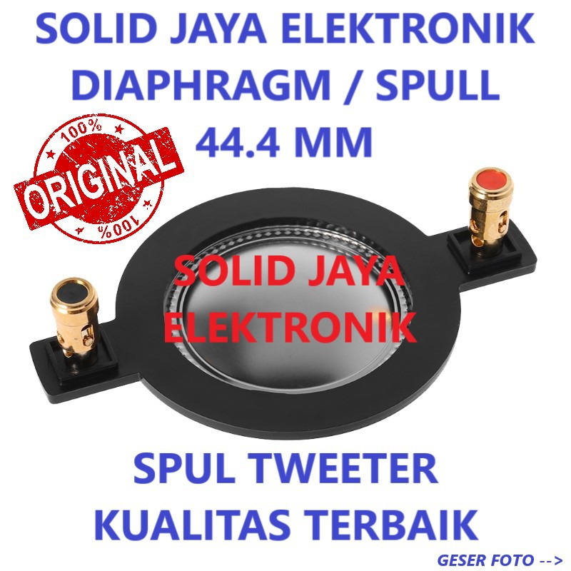 SPUL SPULL TWITTER TWITER 44.4 MM 44,4 RECONE KIT SPOL SPOLL TWETER HI HIGH 44.4MM TWEETER ASLI