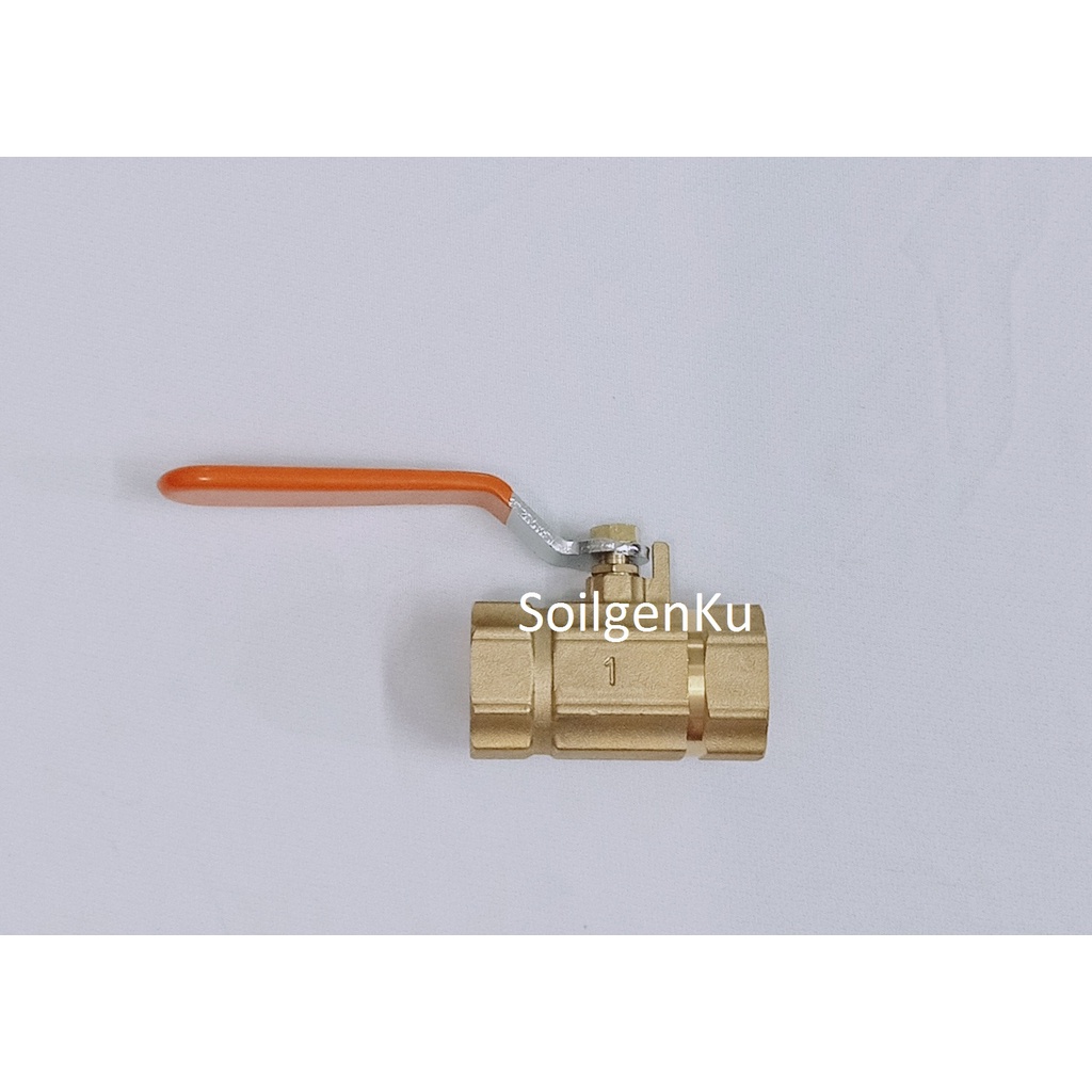 Jual Ball Valve Kuningan Stop Kran Keran Air Inch Inci Inch Inci Soligen Shopee Indonesia