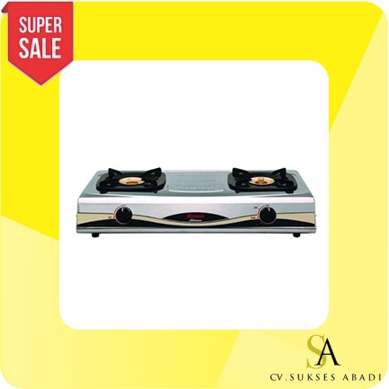 RINNAI KOMPOR GAS RI 522A- 2 TUNGKU ORIGINAL RI-522 A RI 522 A RI522A termurah surabaya