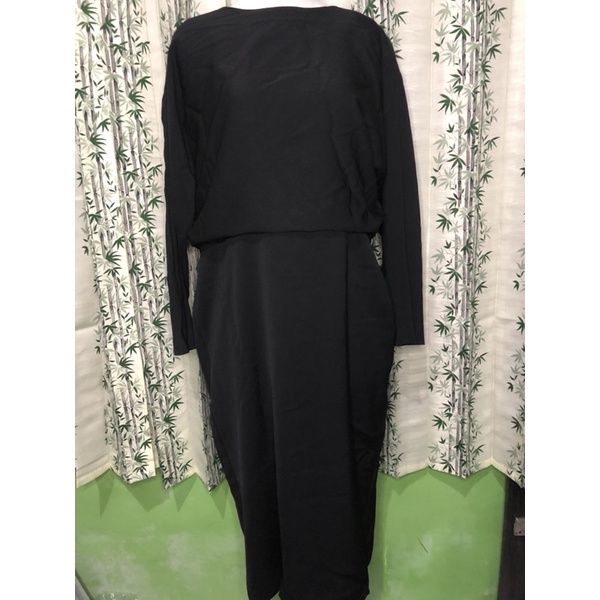Dress span Preloved hitam