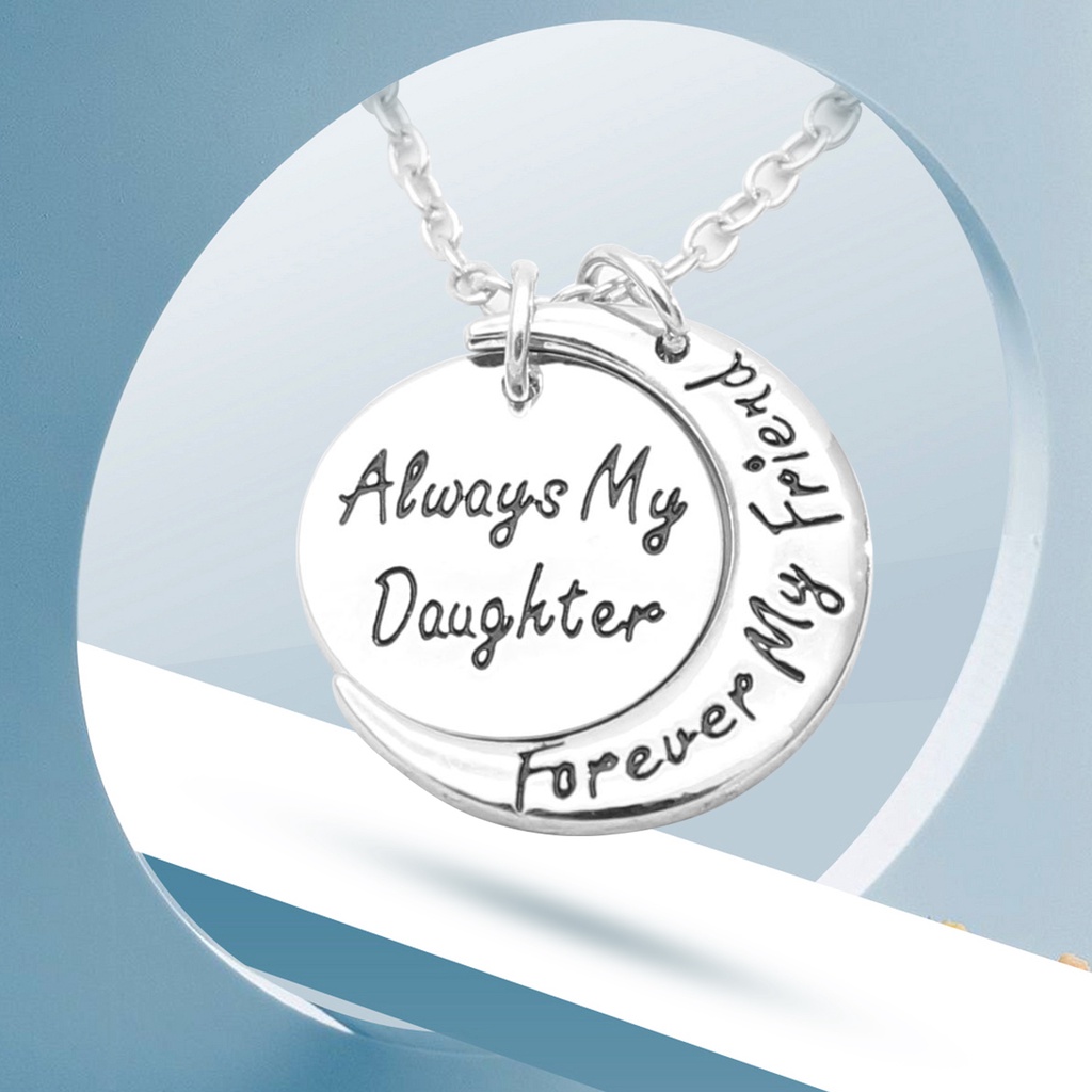 Hu Hu Hu Hu Hu Alat Bantu Pasang Kacamata♡ Kalung Rantai Ekstensi Liontin Bulan Unik Dapat Disesuaikan Untuk Aksesoris Perhiasan Wanita