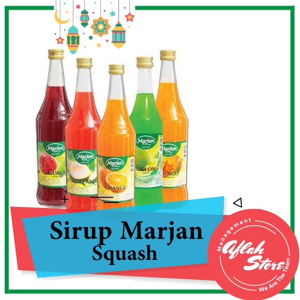 

Sirup Marjan Squash