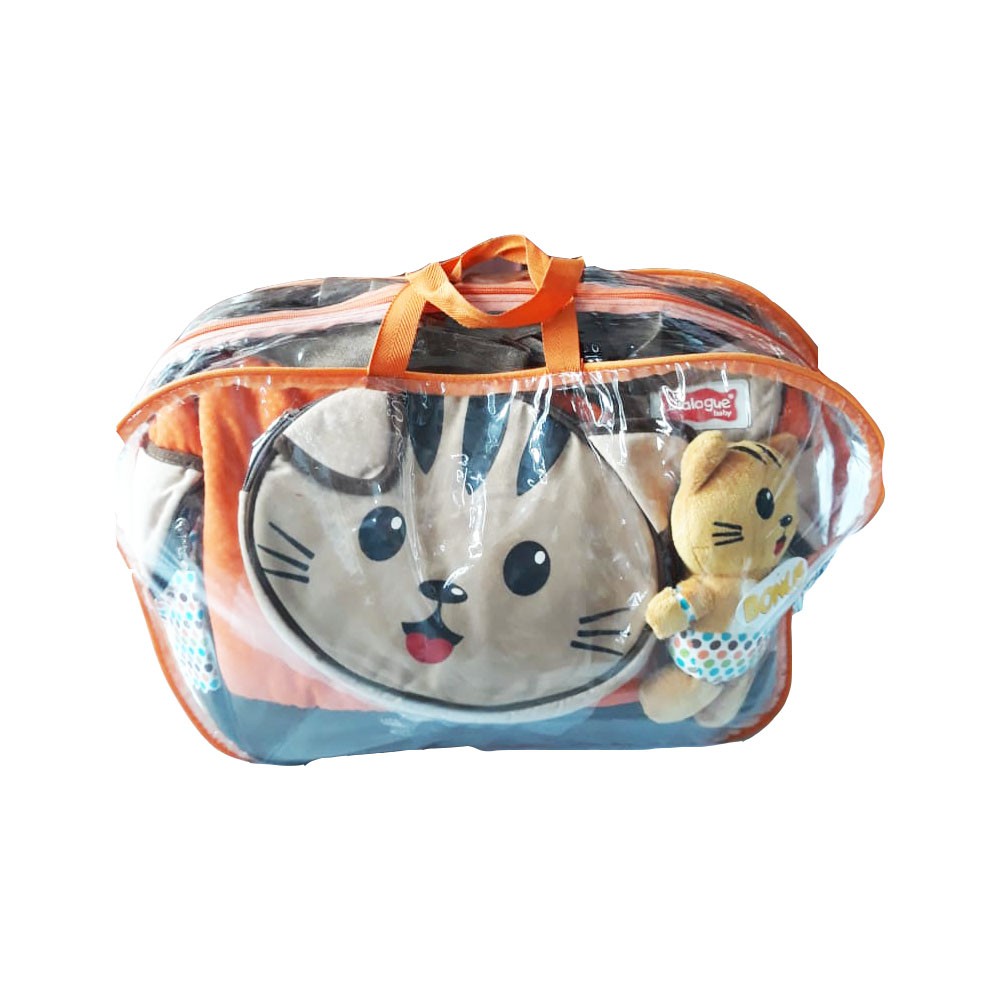 Dialogue Tas Bayi Besar + Thermostat Pouch Cat Puppet Series DGT 7242 FREE BONEKA KUCING