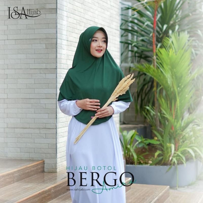 Bergo Amira by Isa Hijab | Jilbab harian Terbaru
