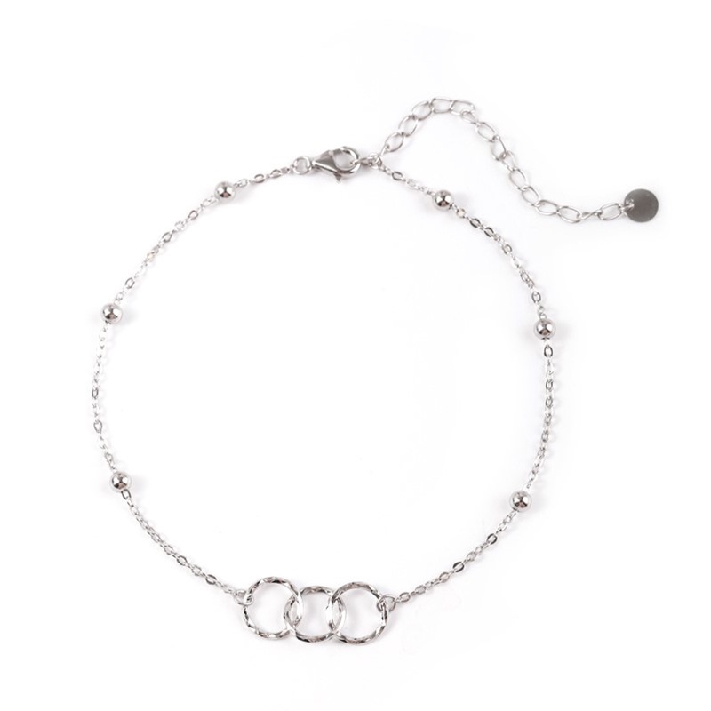 Gelang Kaki Bahan Sterling Silver 925 Untuk Wanita