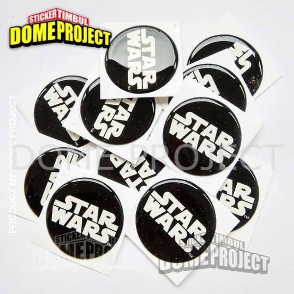 STIKER MOTOR TIMBUL MOBIL HELM MOTOR EMBLEM 3D LOGO STARWARS AKSESORIS AESTHETIC KEREN