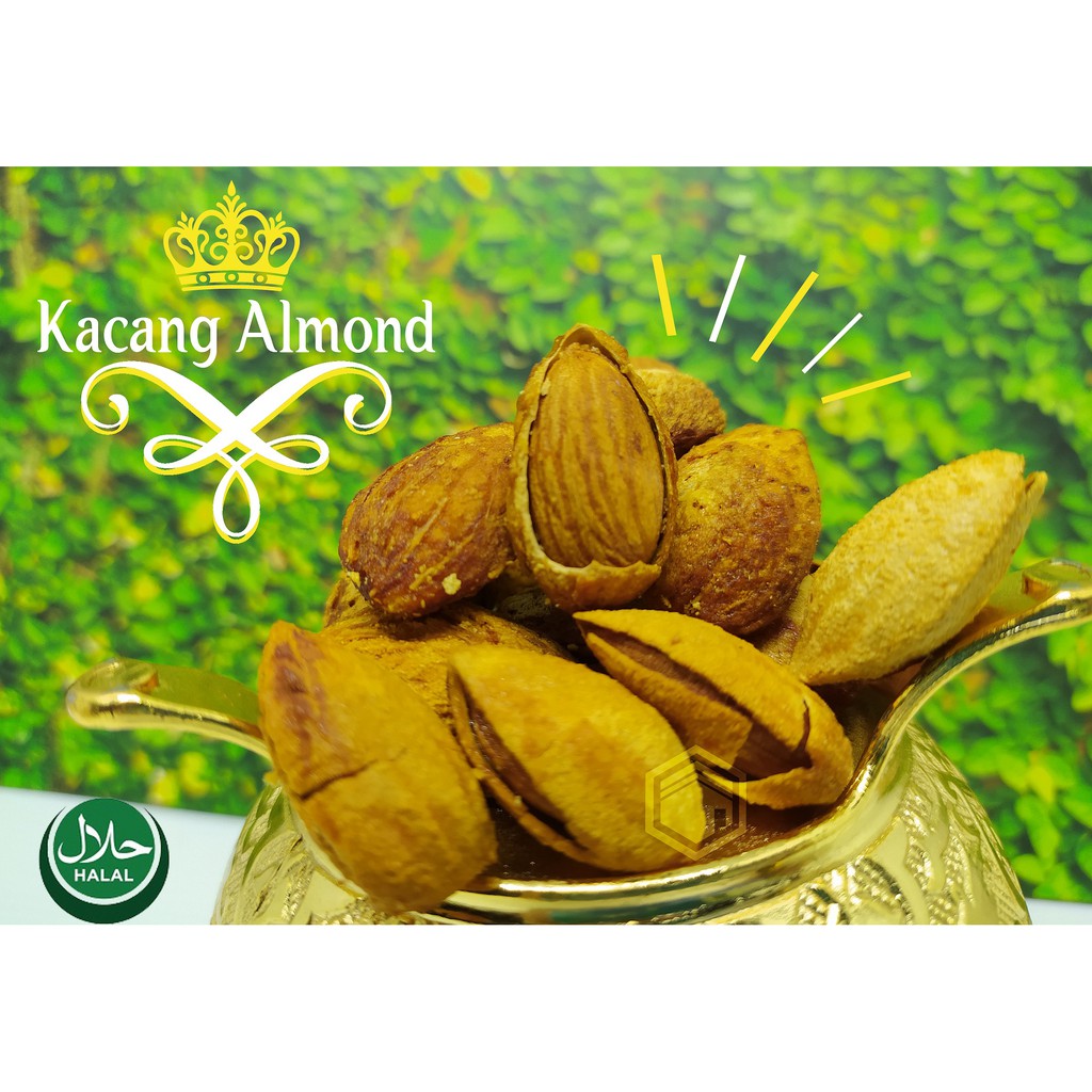 

Kacang Almond Panggang 1kg Roasted Creamy Milk Butter Oleh Oleh Haji