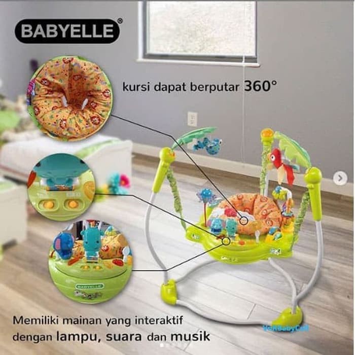 Makassar - Bouncer BabyElle Jungle Jumper Jumperoo Jumpero