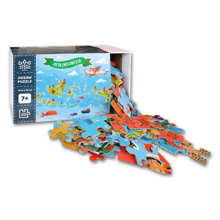 Peta Indonesia Jigsaw Puzzle