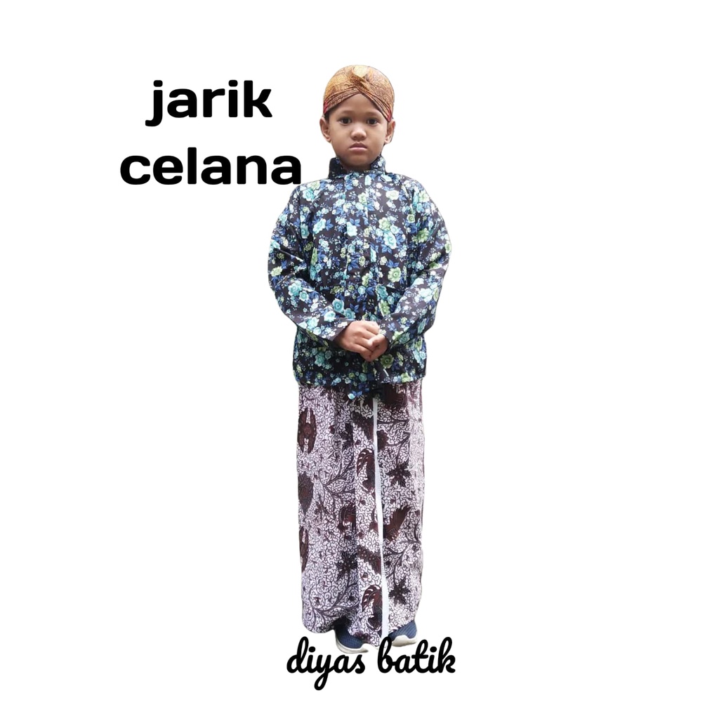 jarik celana wiru jadi siap pakai pria anak dan dewasa