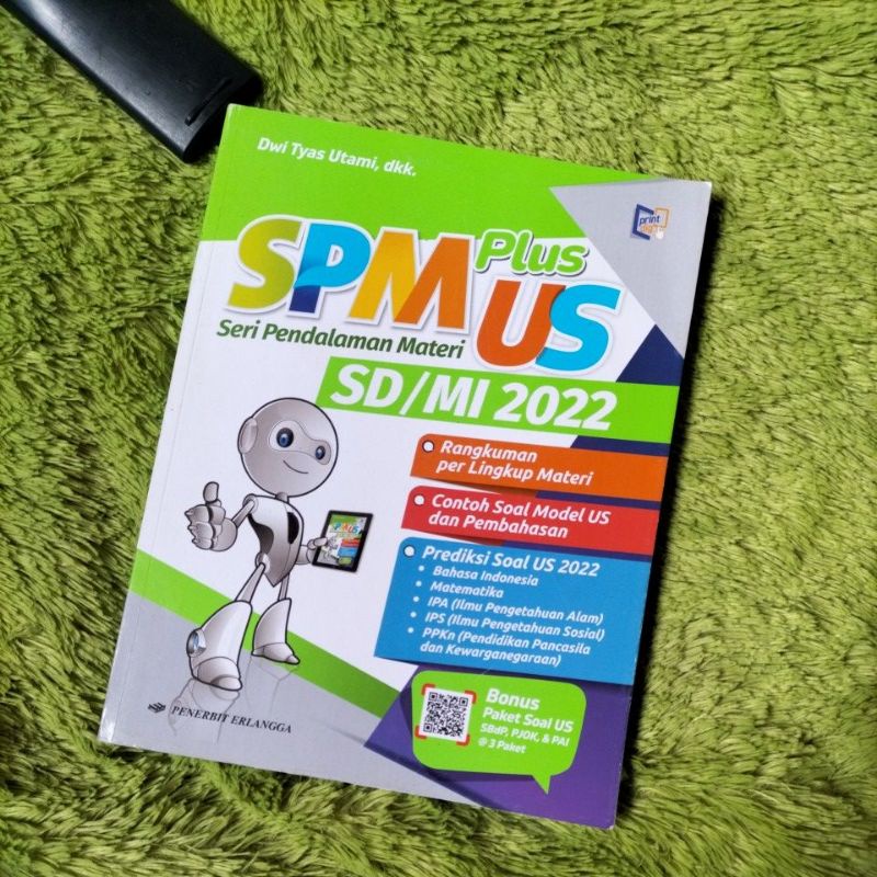 ORIGINAL BUKU SPM PLUS US SD/MI 2022 PLUS KUNCI JAWABAN