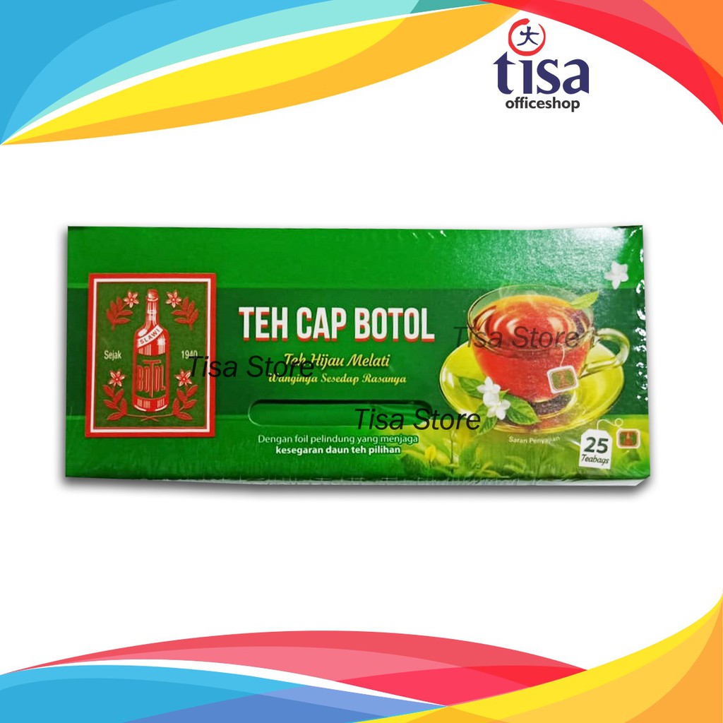 

Teh Cap Botol melati isi 25