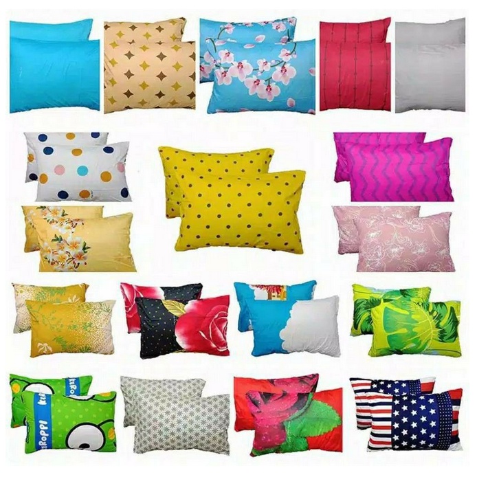 Lady Rose - Sarung Bantal Guling set Ukuran standar Motif Random Termurah Terlaris Ori