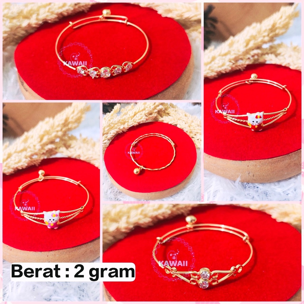 Gelang Anak 2 Gram Emas Muda