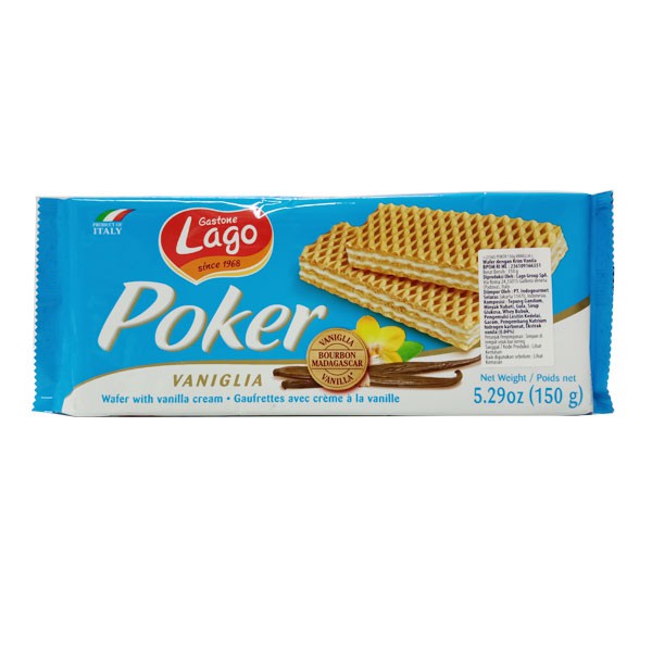 

Lago Poker Vanilla 150 Gr