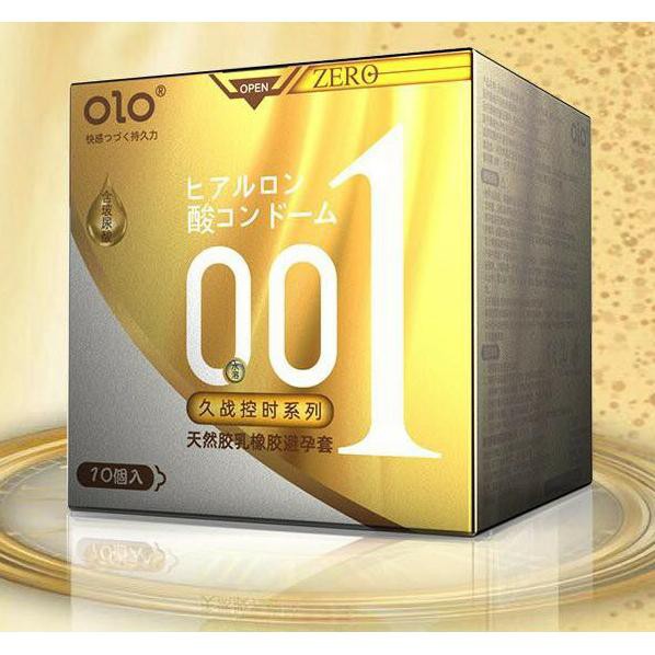 Cod Olo 001 Kondom Isi 10Pcs Kondom Tipis Gold