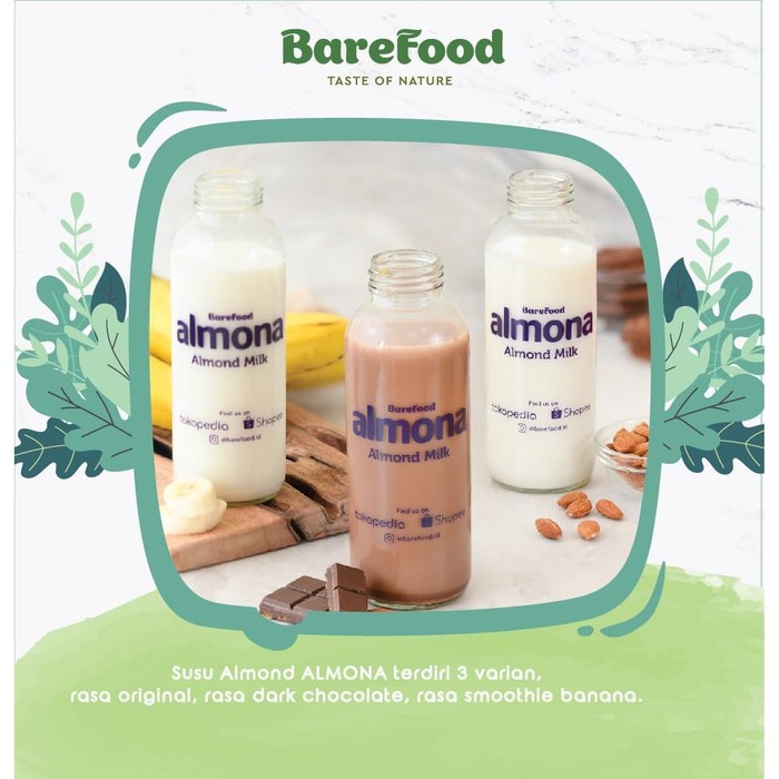 BAREFOOD ALMONA ALMOND MILK / 175GR