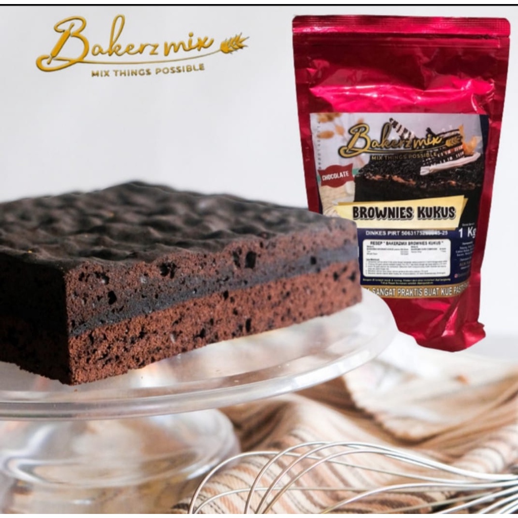 

Tepung Premix Bakerzmix Brownies Kukus