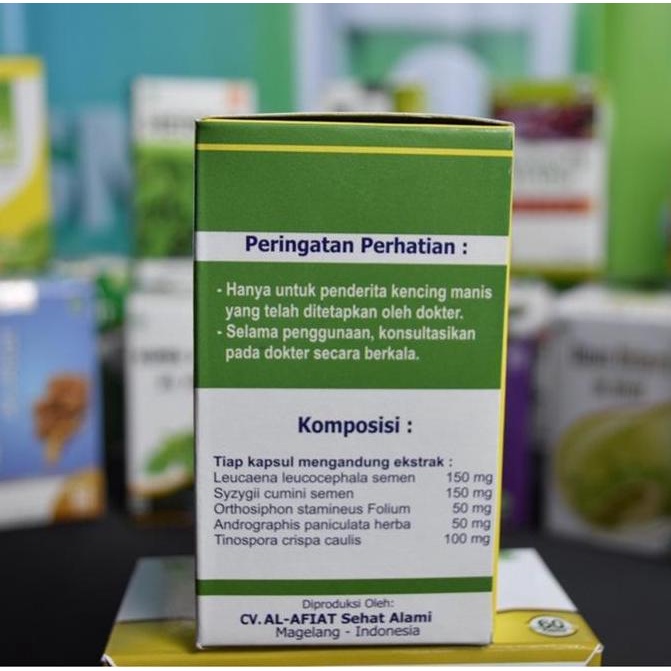 ANTIBET AL-AFIAT , Obat Herbal Diabetes, Obat Herbal Daya Tahan Tubuh, Obat Herbal Gula Darah, Obat 