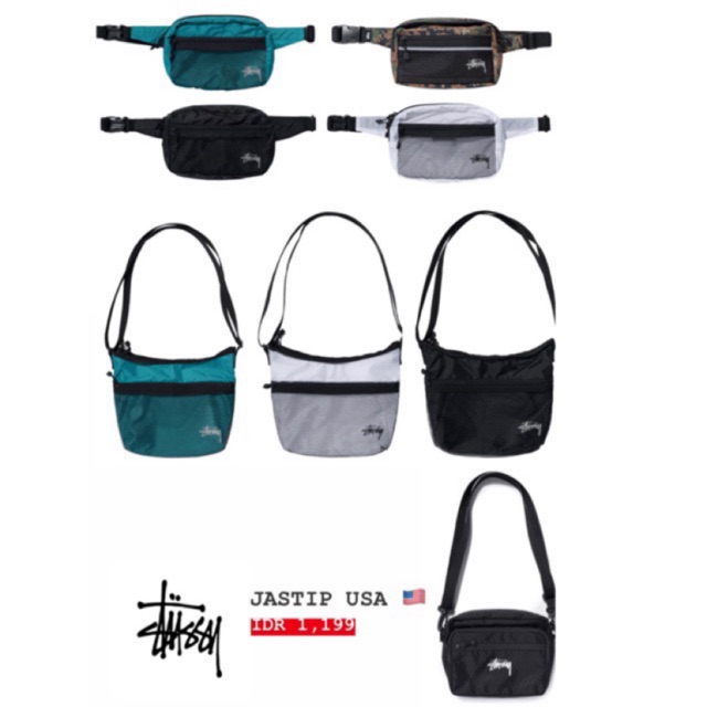 JASTIP USA VOL.3 Tas / Sling bag Stussy ORIGINAL