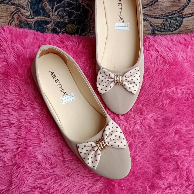 FS 02 FLAT SHOES PITA POLKADOT