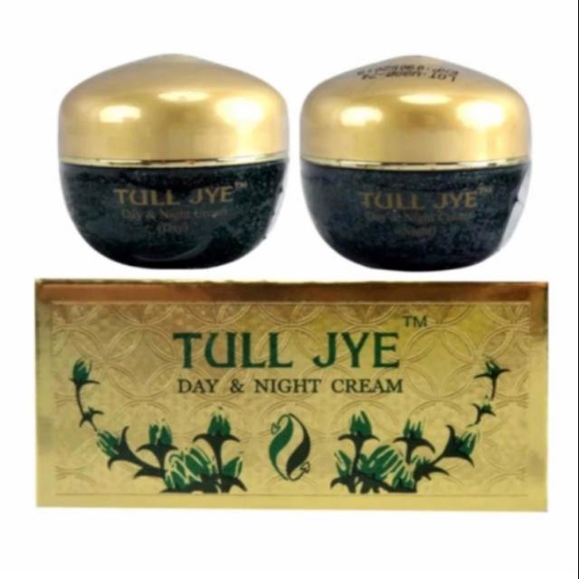 Tull Jye Day Night Cream Set Hijau @10 gr / Krim Tull Jye Cream Hijau Siang Malam