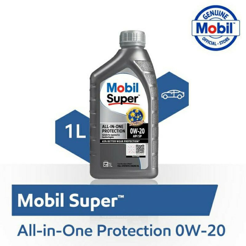 Oli mobil super 0w-20 all in one