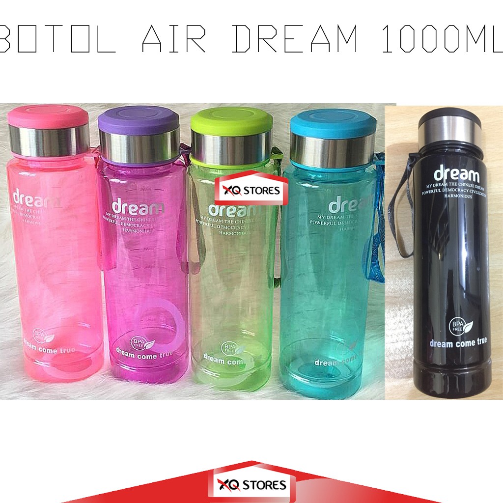  BOTOL  MINUM DREAM SPORTY 1  LITER BOTOL  AIR  Shopee 