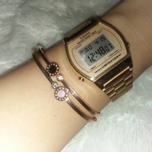 Gelang titanium premium bvlgari bangle