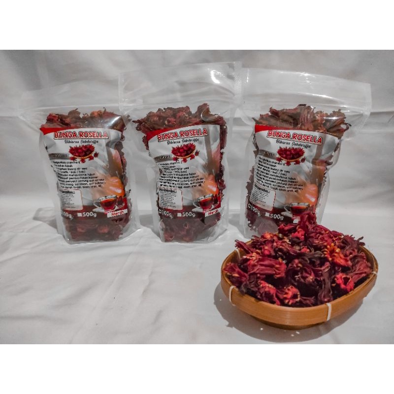 

Teh Bunga Rosela Merah Kering 100 Gram Kualitas Terbaru