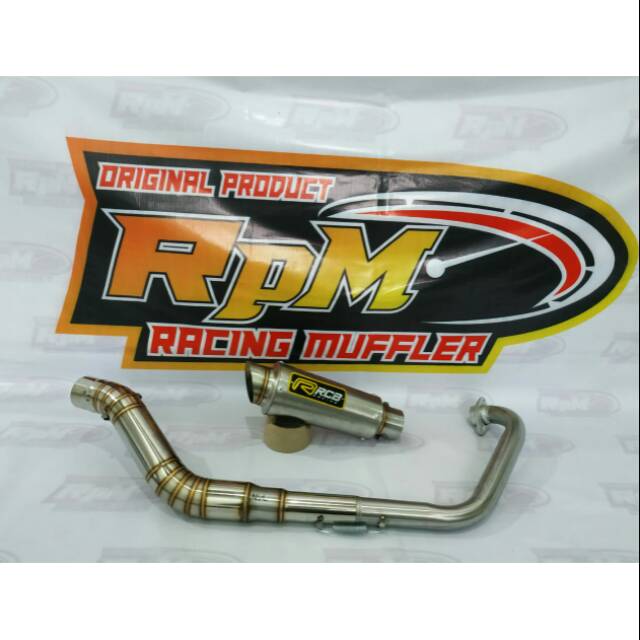 Knalpot RCB CB150R - VIXION - SATRIA FU - SONIC - CB150R - R15 - MX KING